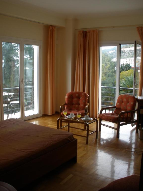 Posezení v ubytování Hotel Akti