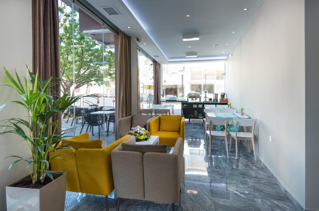 Posezení v ubytování Olympia Hotel