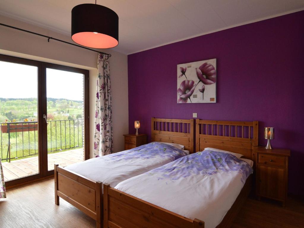 Postel nebo postele na pokoji v ubytování Holiday Home in Waimes