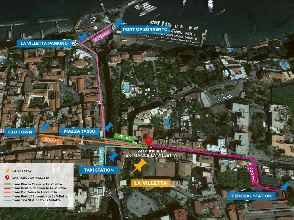 Zdjęcie z galerii obiektu La Villetta w Sorrento