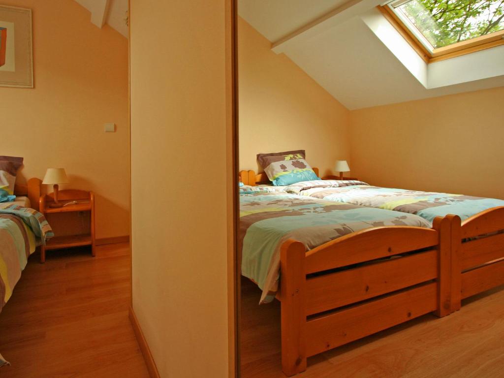 Postel nebo postele na pokoji v ubytování Holiday Home in Sougné-Remouchamps Countryside