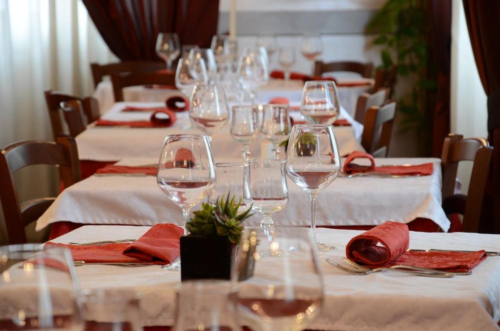 Restaurace v ubytování Hotel La Fenice