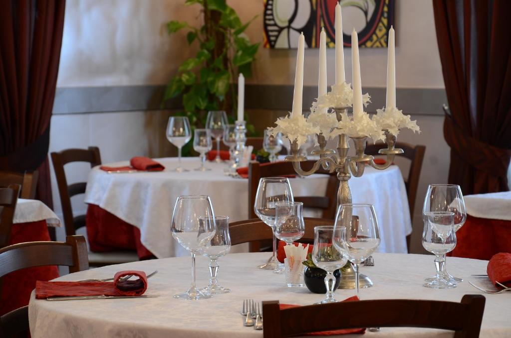 Nápoje v ubytování Hotel La Fenice
