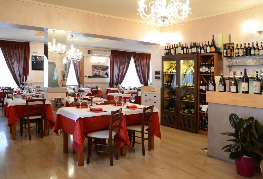 Nápoje v ubytování Hotel La Fenice