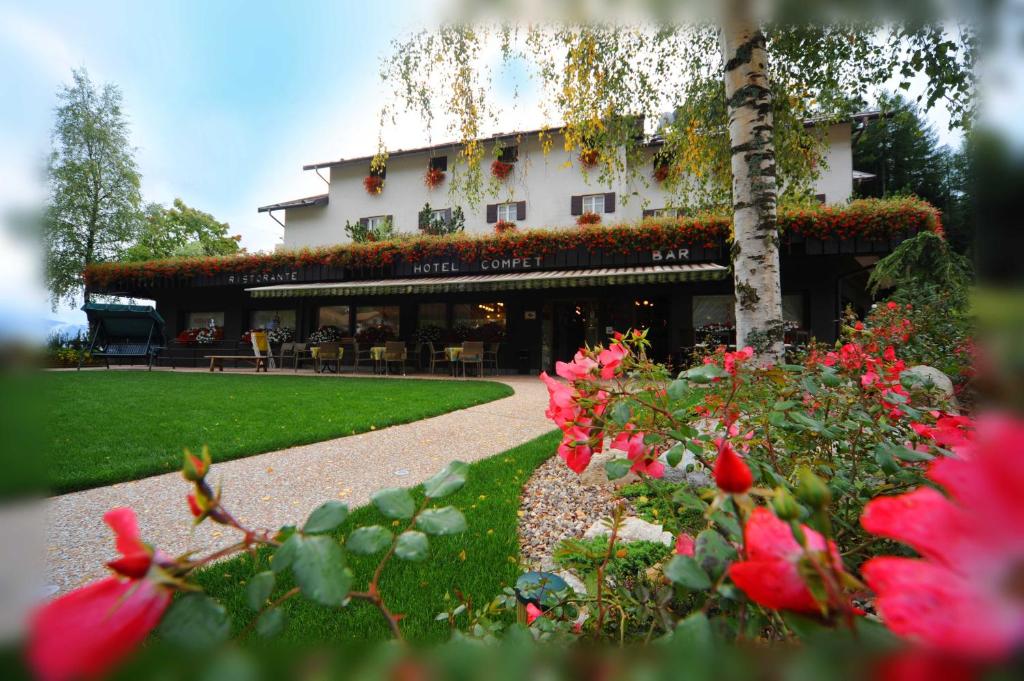 Zahrada ubytování Hotel Compet