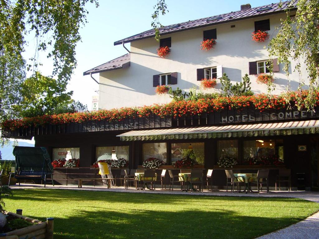 Zahrada ubytování Hotel Compet