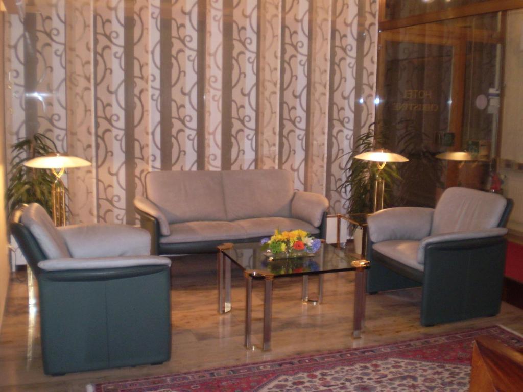 Posezení v ubytování Hotel Christine