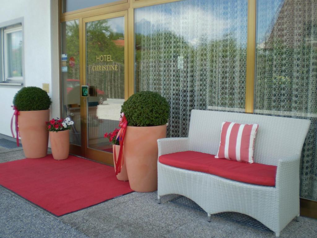 Posezení v ubytování Hotel Christine