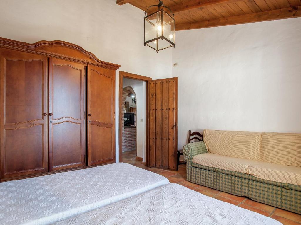 Postel nebo postele na pokoji v ubytování Belvilla by OYO Casa La Herradura