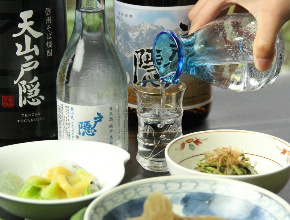 Nápoje v ubytování Yokokura Ryokan