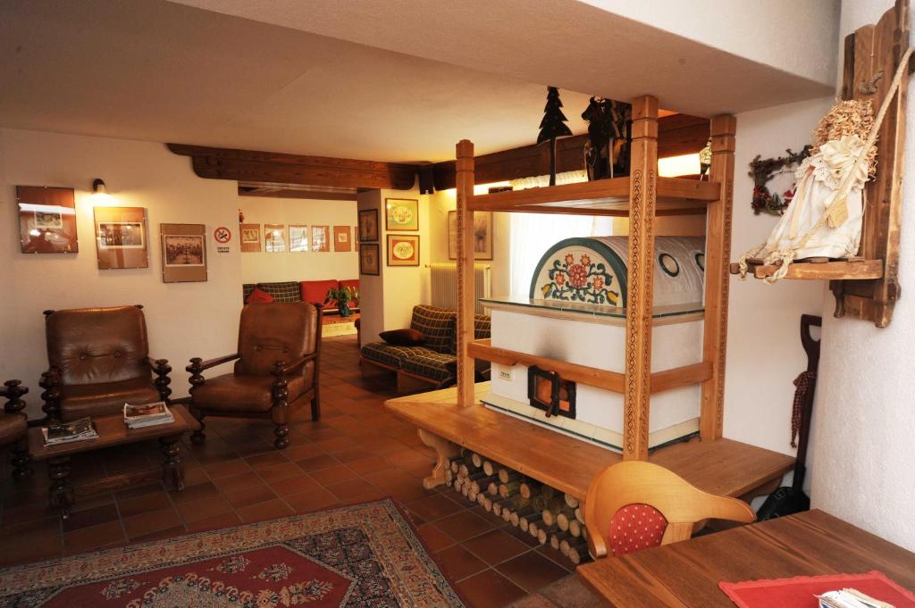 Posezení v ubytování Hotel Compet