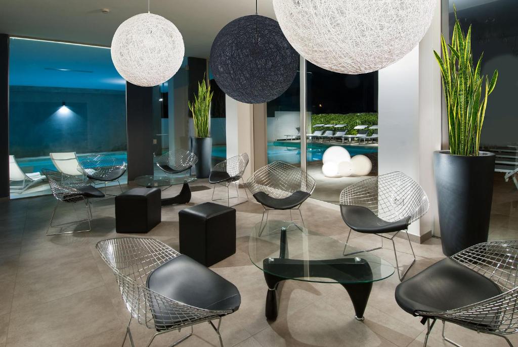 Posezení v ubytování Hotel Niagara