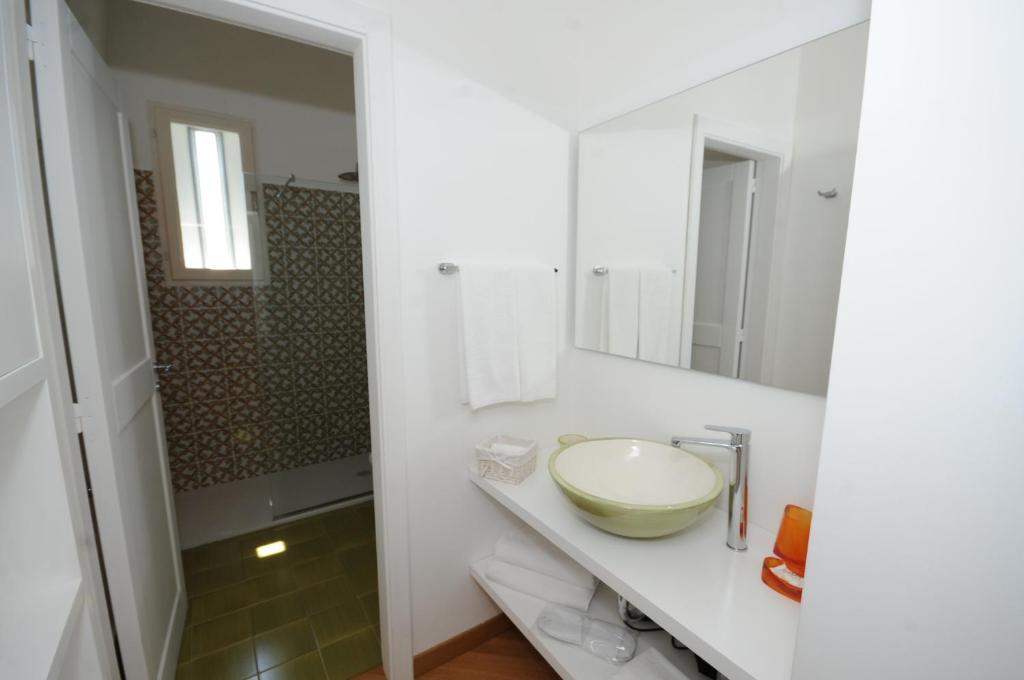 Koupelna v ubytování Maremaris B&B