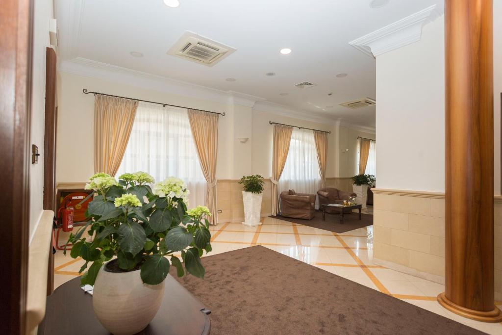 Posezení v ubytování Hotel Cavaliere