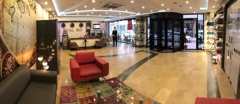 Posezení v ubytování Royal İnci Hotel