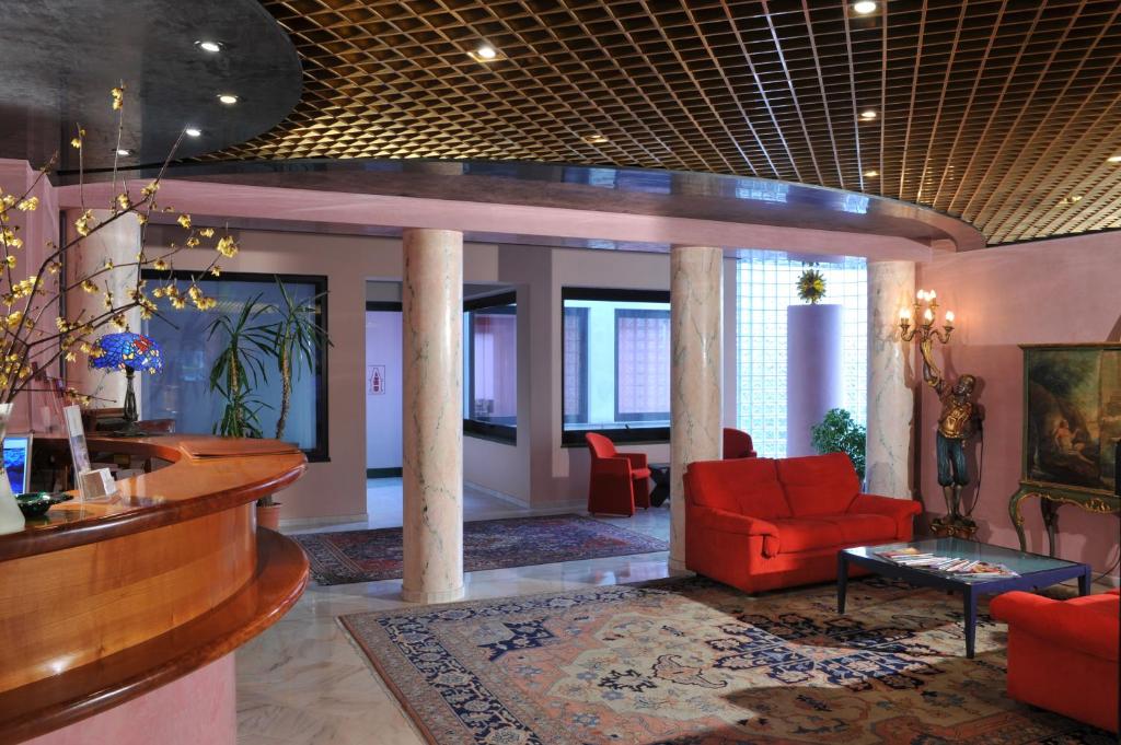 Posezení v ubytování Hotel Ariane