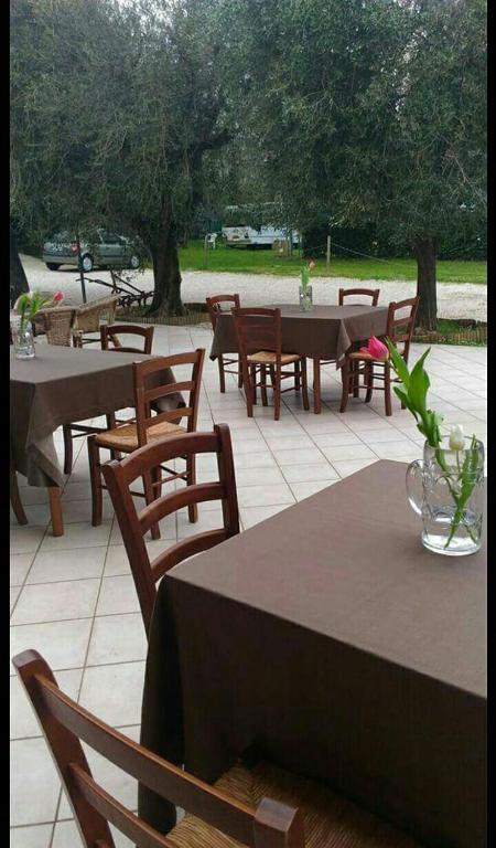 Restaurace v ubytování Casolare Azzurro