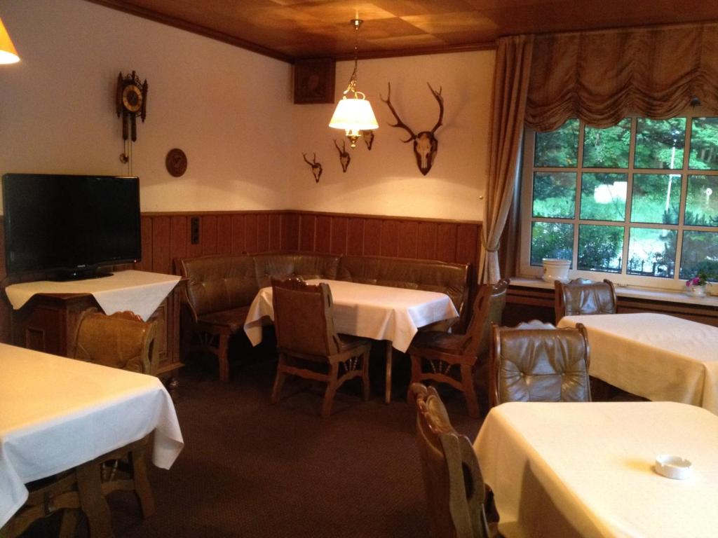 Restaurace v ubytování Hotel Fährhaus Ziehl