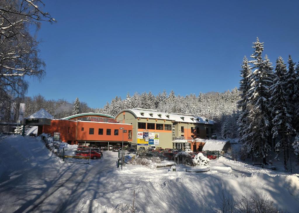 Hotel Břízky v zimě