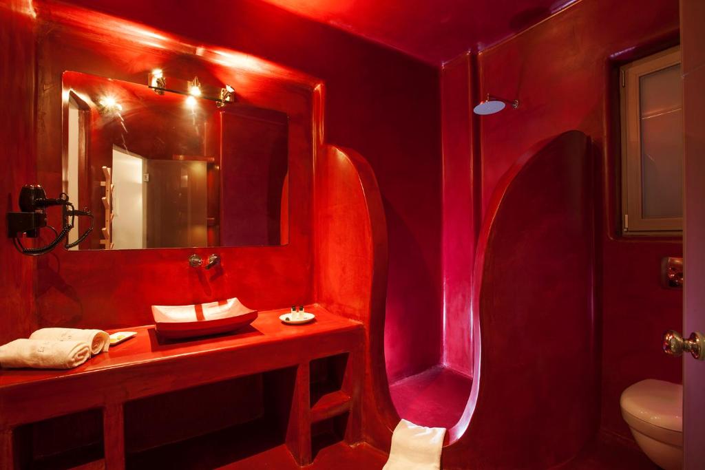 Koupelna v ubytování La Bellezza Eco Boutique Hotel