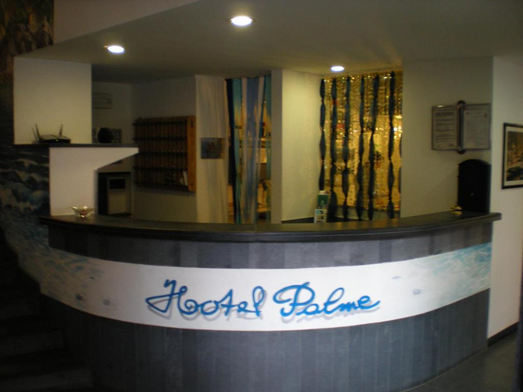 Vstupní hala nebo recepce v ubytování Hotel Palme