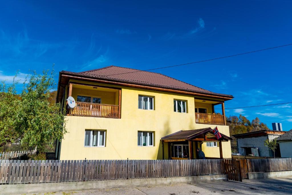 Budova, kde se penzion nachází