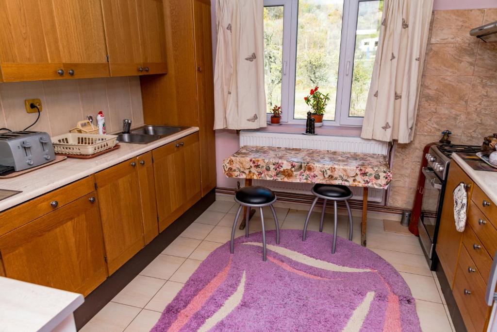 Kuchyň nebo kuchyňský kout v ubytování Noring Guest House