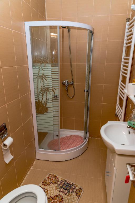 Koupelna v ubytování Noring Guest House