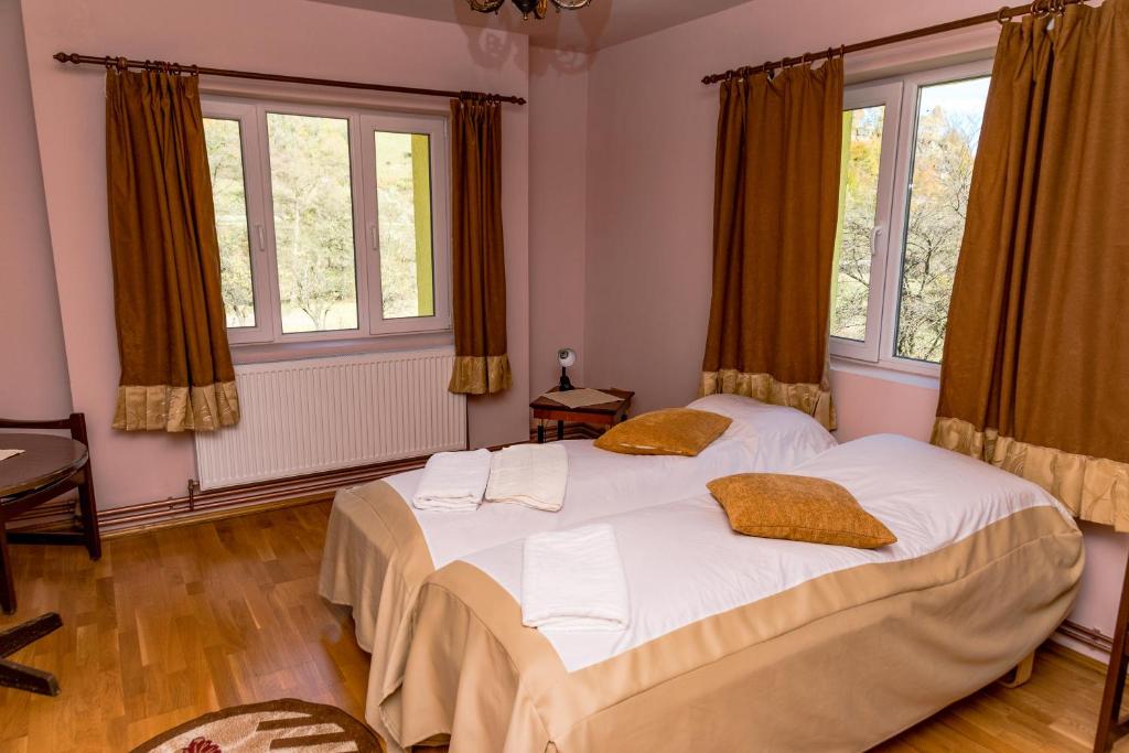 Postel nebo postele na pokoji v ubytování Noring Guest House