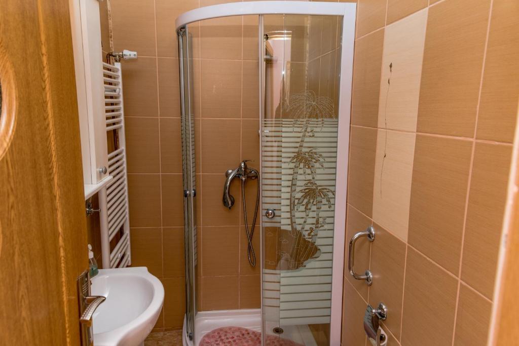 Koupelna v ubytování Noring Guest House