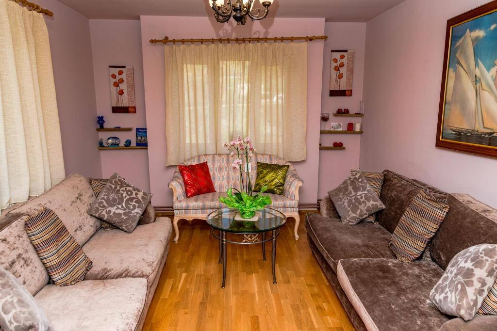 Posezení v ubytování Noring Guest House