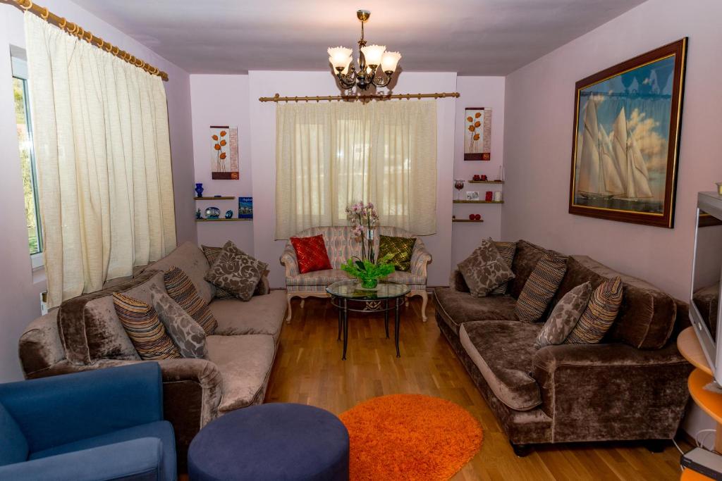 Posezení v ubytování Noring Guest House