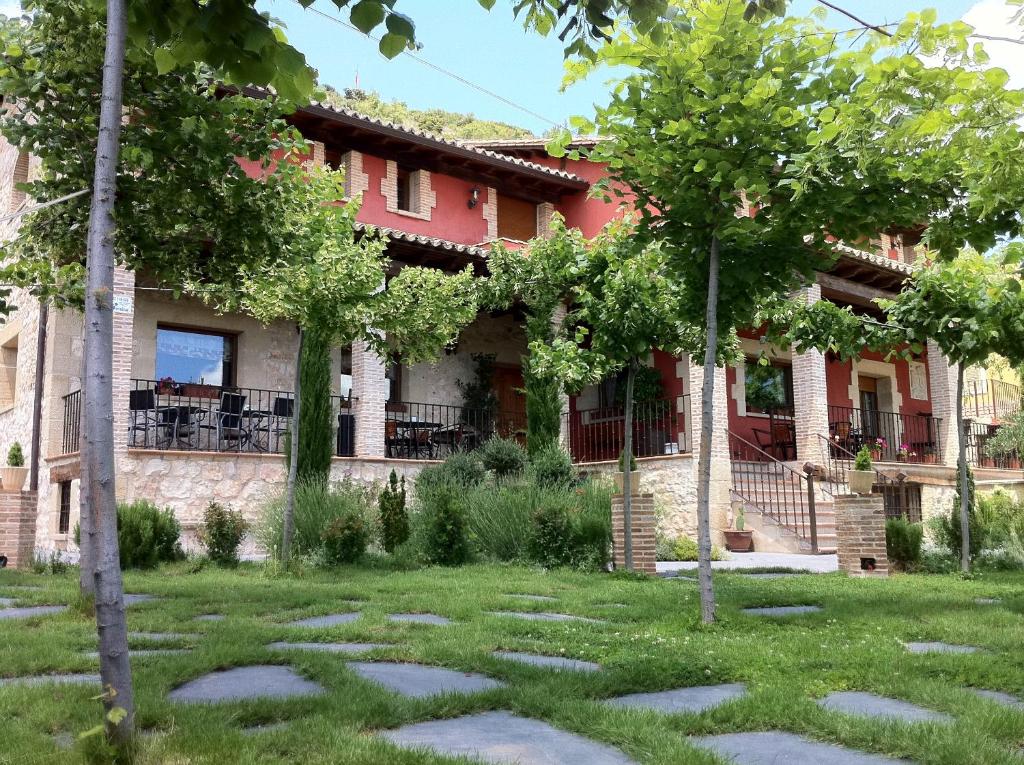 Jardín al aire libre en Complejo Rural El Marañal
