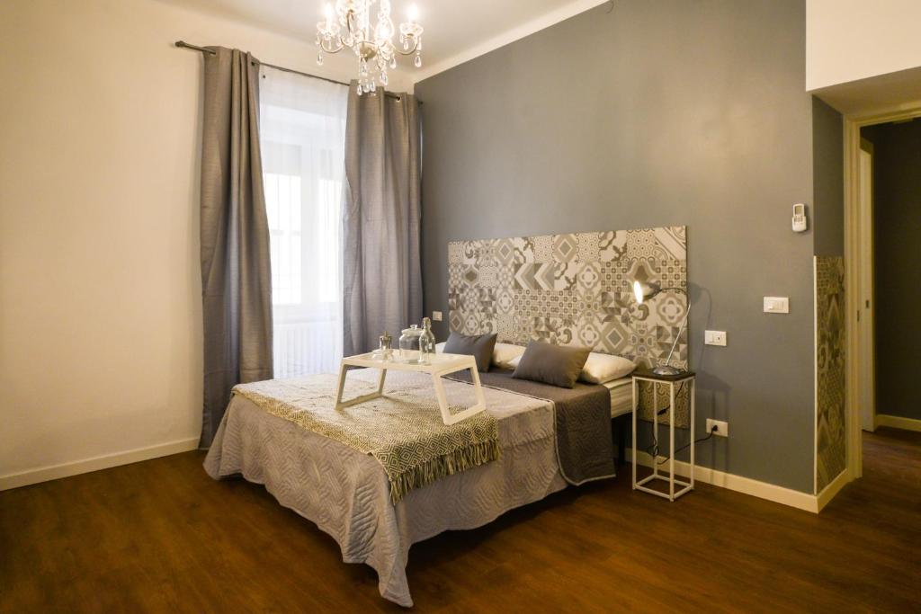 Postel nebo postele na pokoji v ubytování Casa Ferrovieri