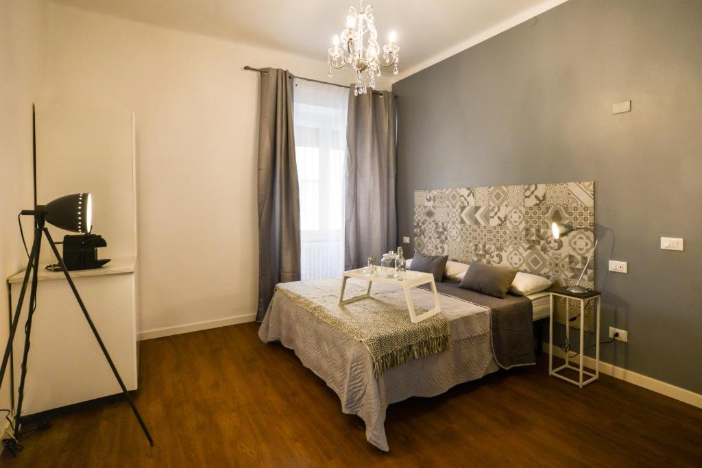 Postel nebo postele na pokoji v ubytování Casa Ferrovieri