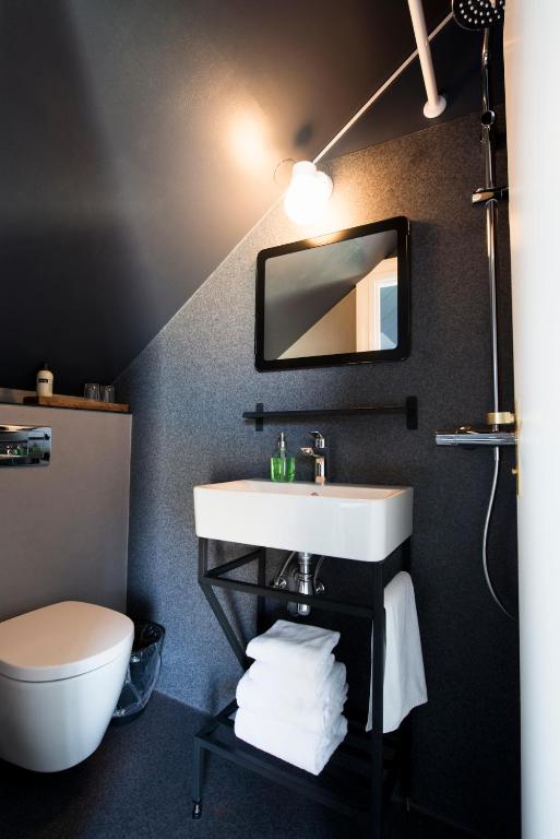 Koupelna v ubytování Hotel Leifur Eiriksson