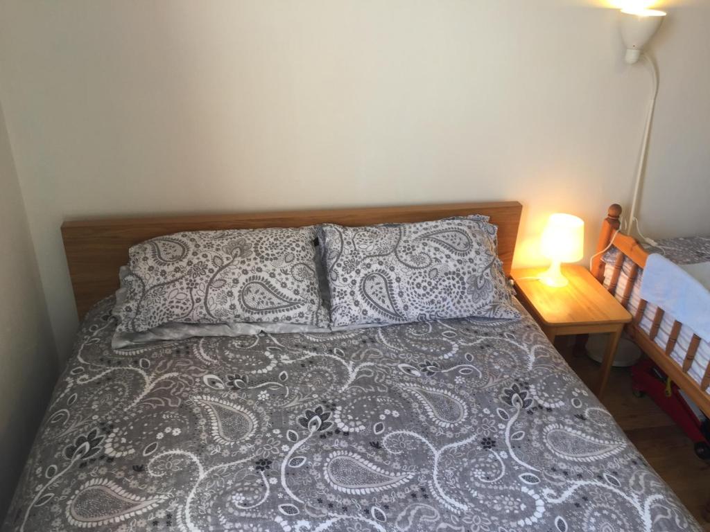 Postel nebo postele na pokoji v ubytování Two bedroom apartment in Royal Greenwich