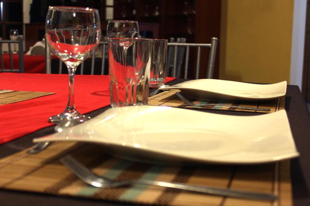Nápoje v ubytování Hosteria San Carlos Tababela