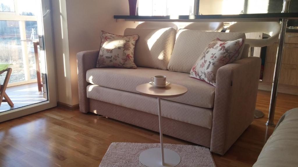 Zona d'estar a Forest apartment