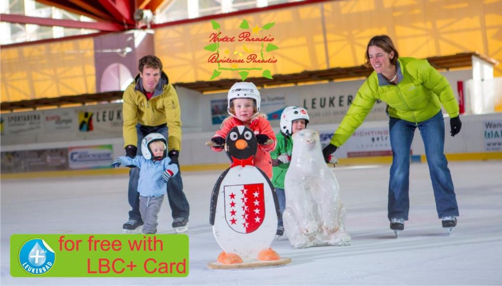 Hotel Paradis-Leukerbad-Therme - Resim 43