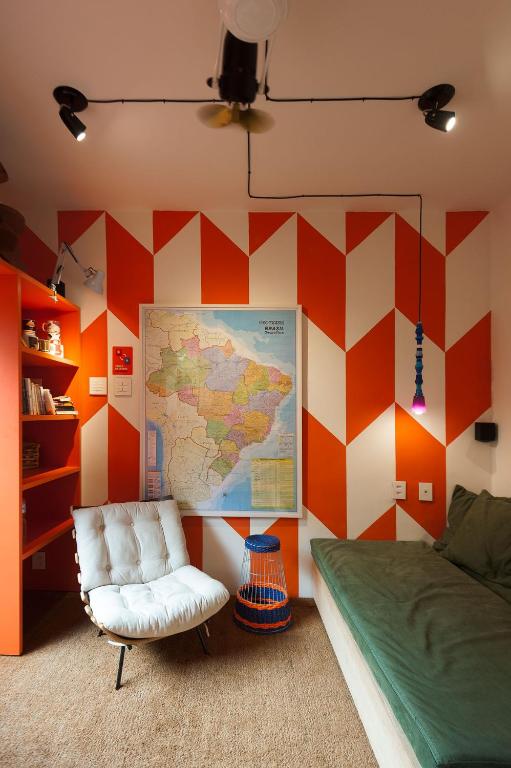 Postel nebo postele na pokoji v ubytování Ô de Casa Hostel