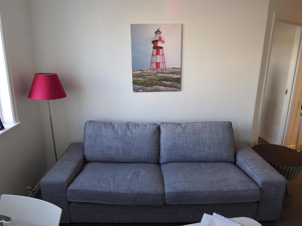 Posezení v ubytování Sjöhuset