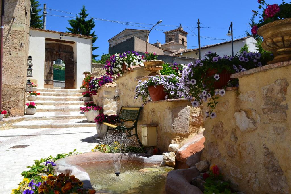 Zahrada ubytování B&B Palazzo La Loggia