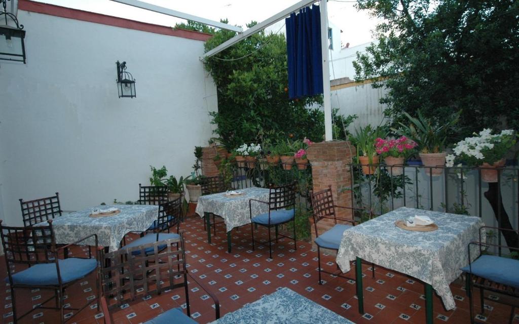 Restaurace v ubytování Hotel Casa de los Azulejos