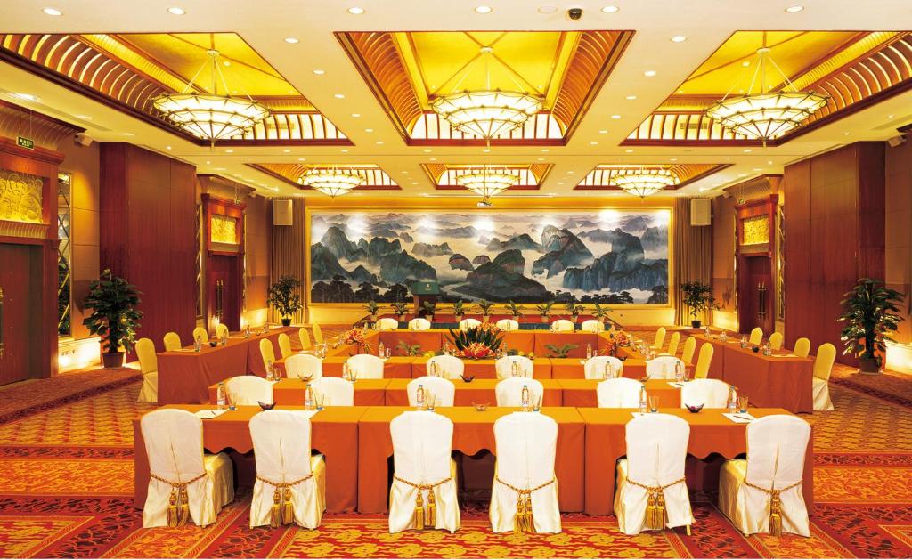 Restaurace v ubytování C&D Resort,Wuyi Mountain