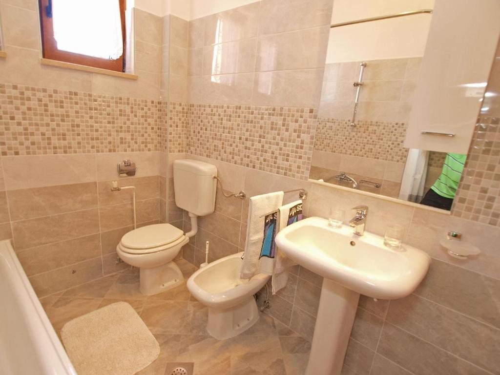 Kúpeľňa v ubytovaní Apartment Zorko 707