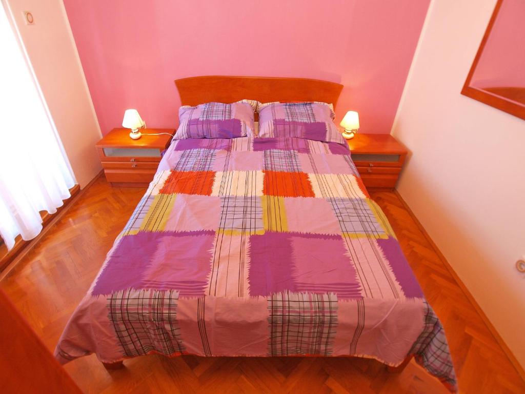 Posteľ alebo postele v izbe v ubytovaní Apartment Zorko 707
