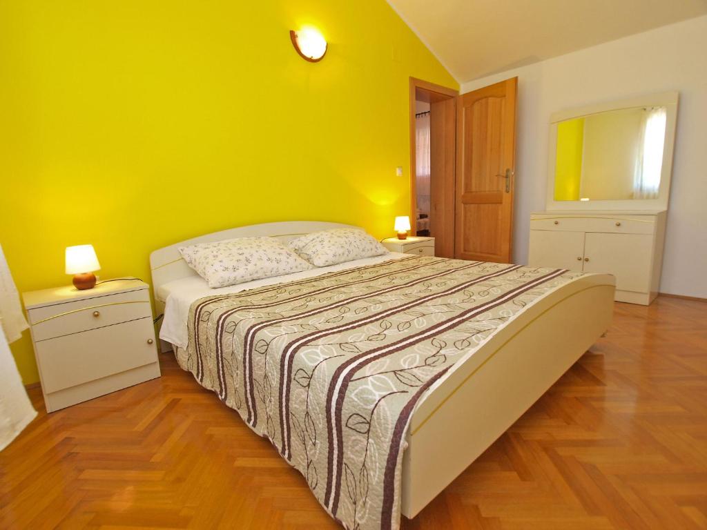 Posteľ alebo postele v izbe v ubytovaní Apartment Zorko 707