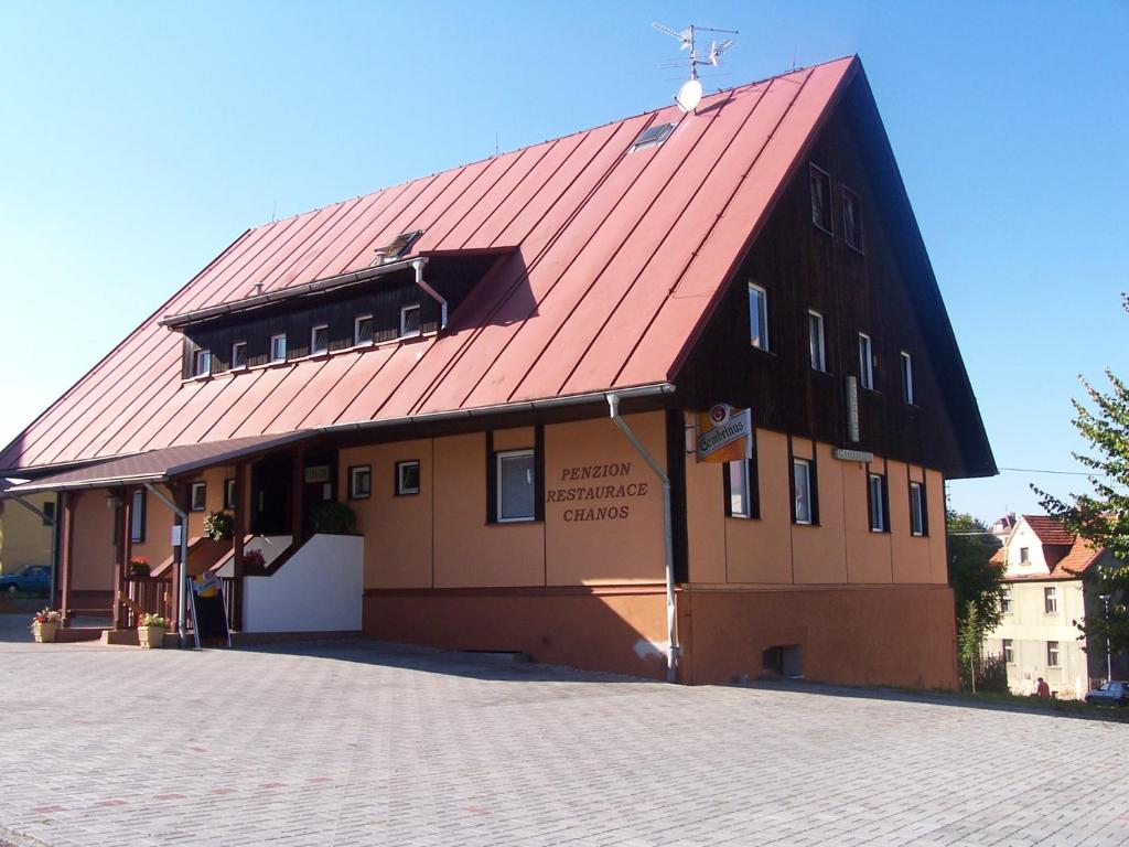 Budova, kde se penzion nachází