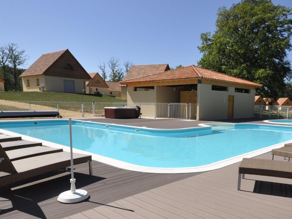 Piscina en o cerca de Well-kept, detached holiday home with air conditioning